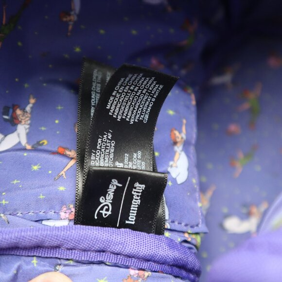 Loungefly Disney's Peter Pan Small Backpack Collectors Pack Great Condition 70th - Picture 12 of 16